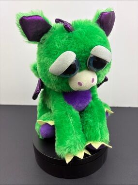 Feisty Pet Ferdinand Flamefart Green Dragon Purple Wings 2015